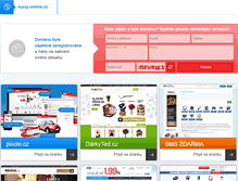 Tablet Screenshot of kurzy-online.cz